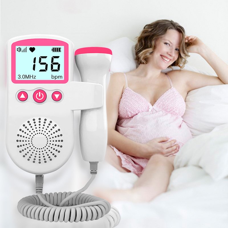 Doppler Fetal ritmo cardiaco prenatal embarazo bebe T501 